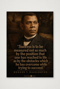 Booker_T_Washington_Legacy_speaks — A4 (21×30cm, 8×12") Print only