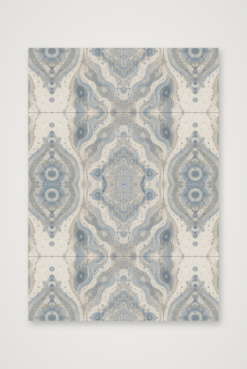 Cool Mist Marble Water and Mineral — 70×100cm, 28×39" Print only