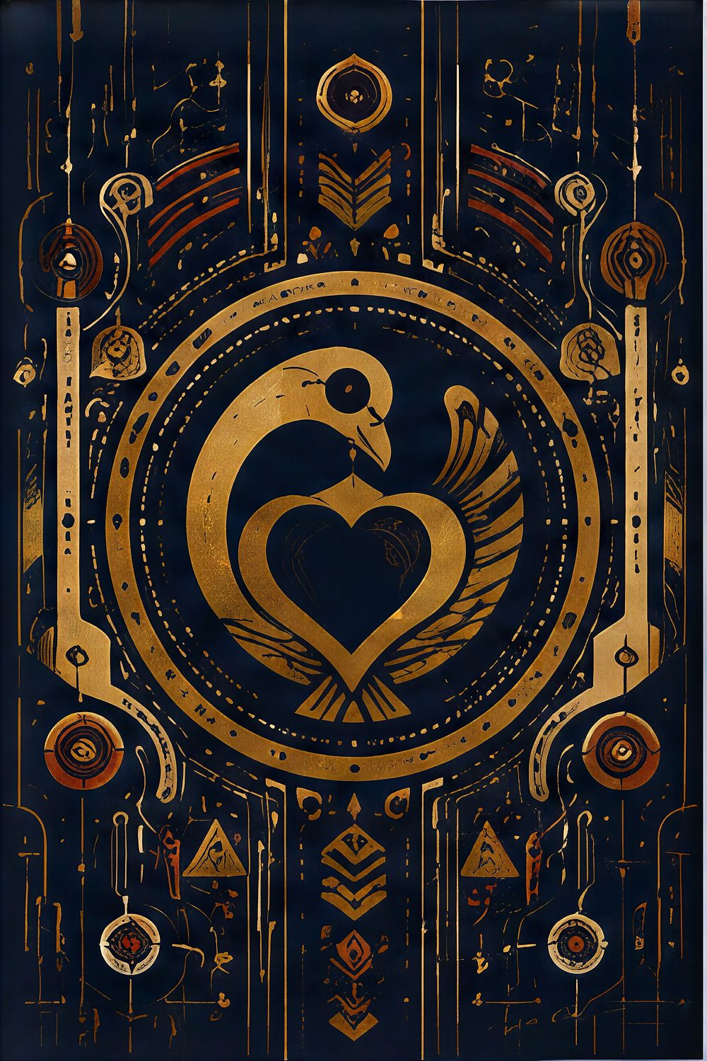 Sankofa Heart Symbol Afro Future Archive