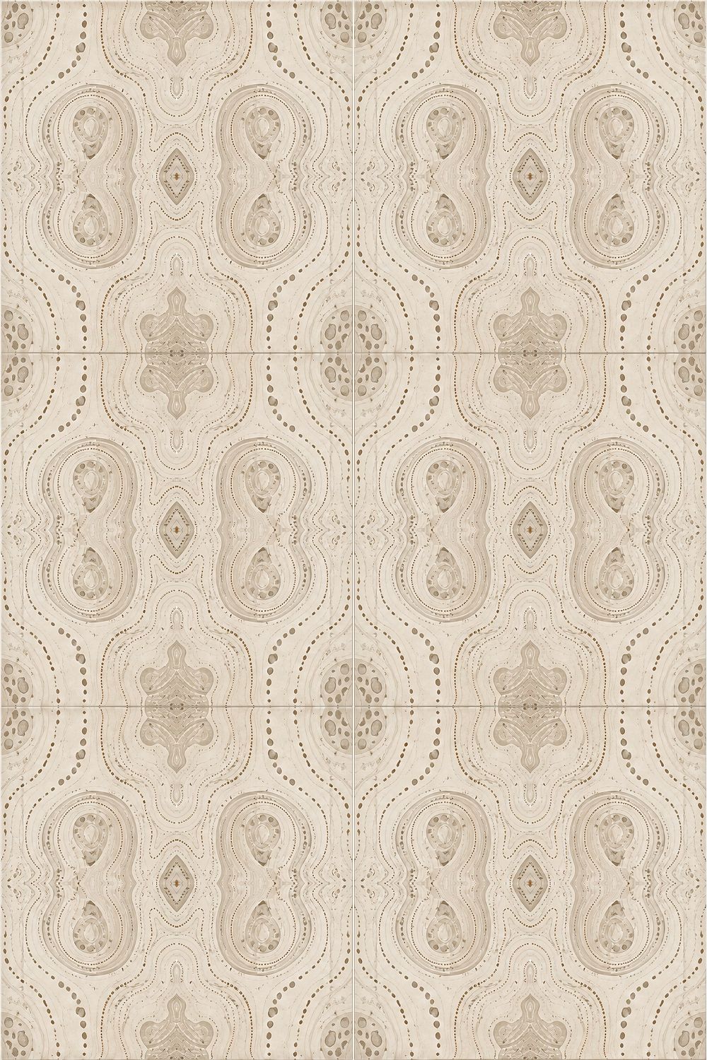 African Elephant Wall Art, Textured Neutral Wildlife Giclée Print — Stone Archive