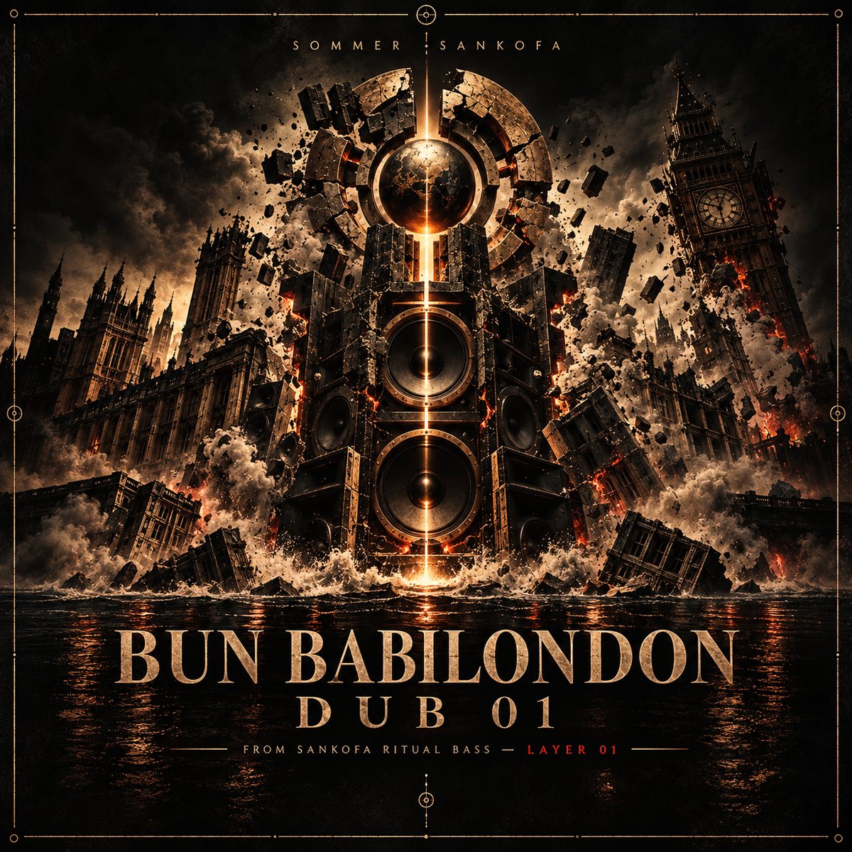 Sommer Sankofa — Bun Babilondon Dub 01 cover artwork