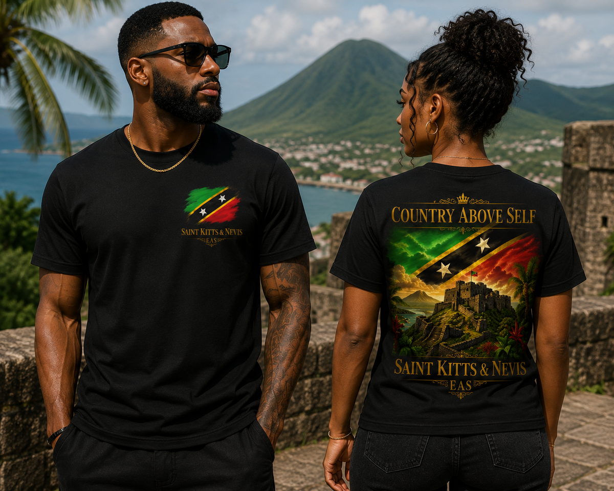 Country Above Self — Saint Kitts & Nevis EAS Unisex T-Shirt