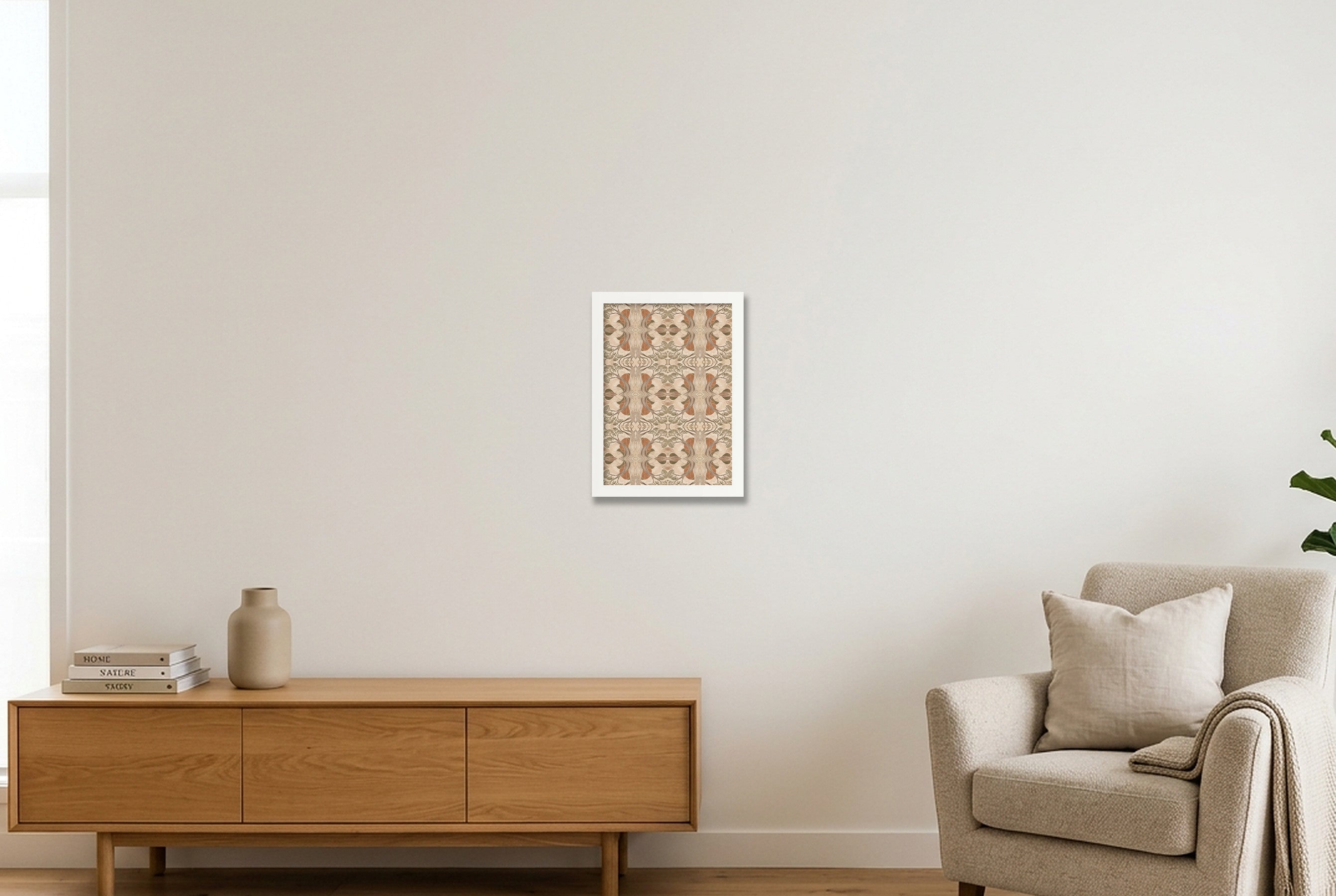 Botanical Tree Botanical Archive — A4 (21×30cm, 8×12") White Frame