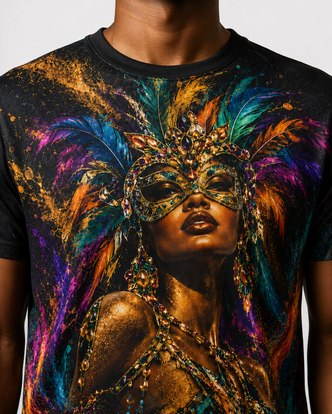 Carnival Spirit — EAS Wearable Art All-Over T-Shirt