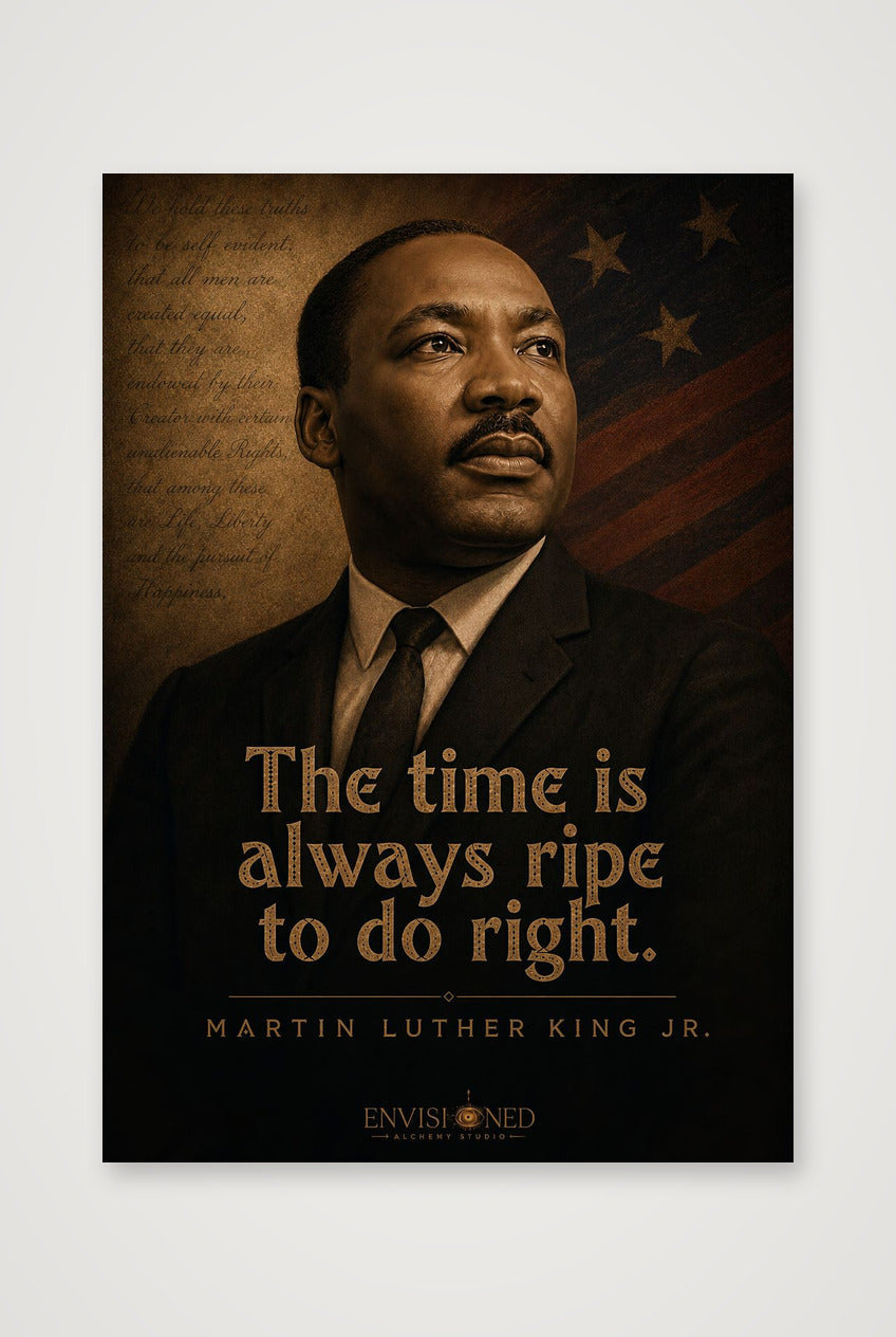 Martin_luther_king_jr_Legacy_speaks — 70×100cm, 28×39" Print only