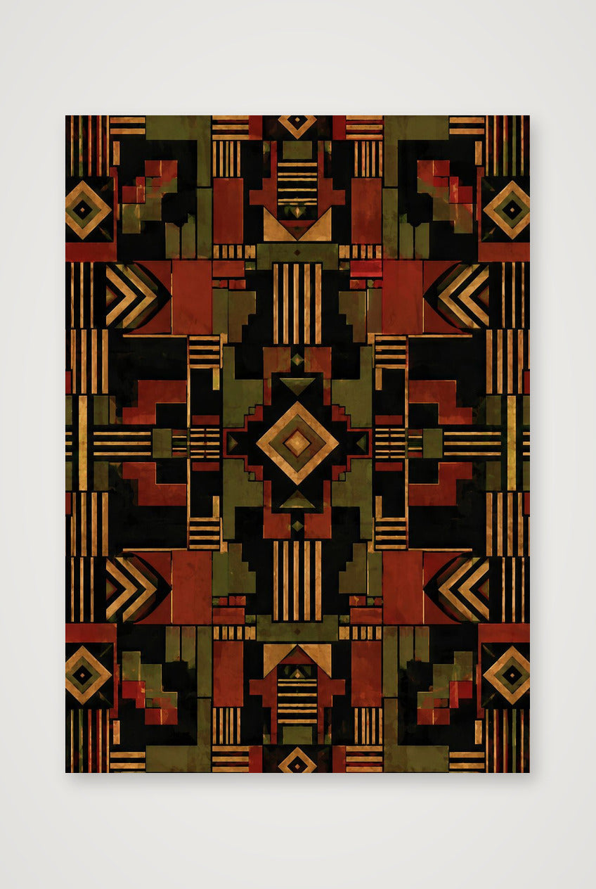 Liberation Weave Pan African Modern — A4 (21×30cm, 8×12") Print only