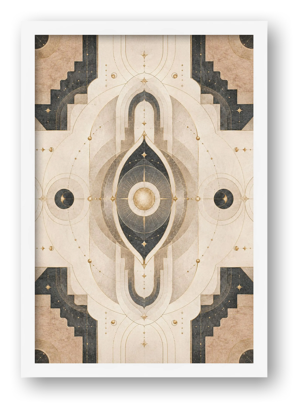 Aura Gate Sacred Atmosphere — framed