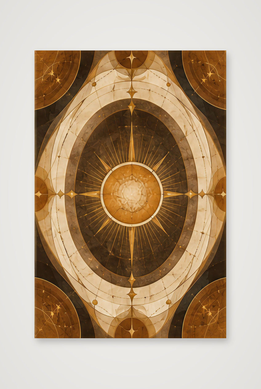 Solar Halo Sacred Atmosphere — 30×45cm, 12×18" Print only