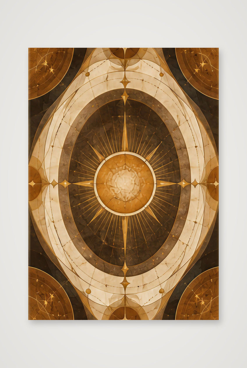 Solar Halo Sacred Atmosphere — 70×100cm, 28×39" Print only