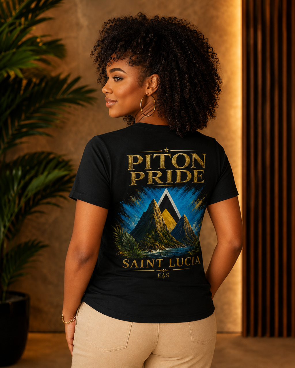 Piton Pride — Saint Lucia EAS Unisex T-Shirt