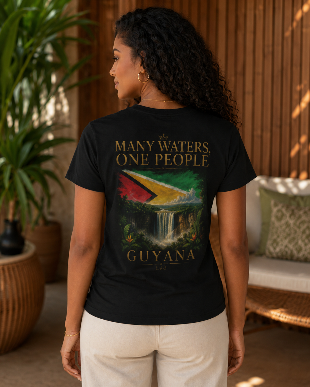 Many Waters, One People — Guyana EAS Unisex T-Shirt