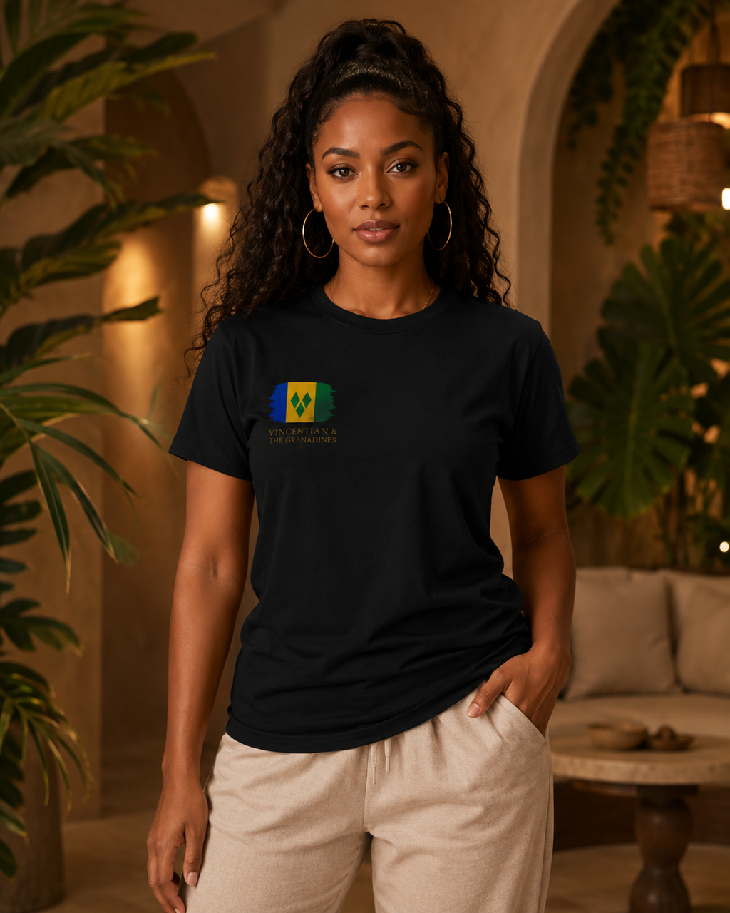 Vincy Pride — Saint Vincent & the Grenadines EAS Unisex T-Shirt