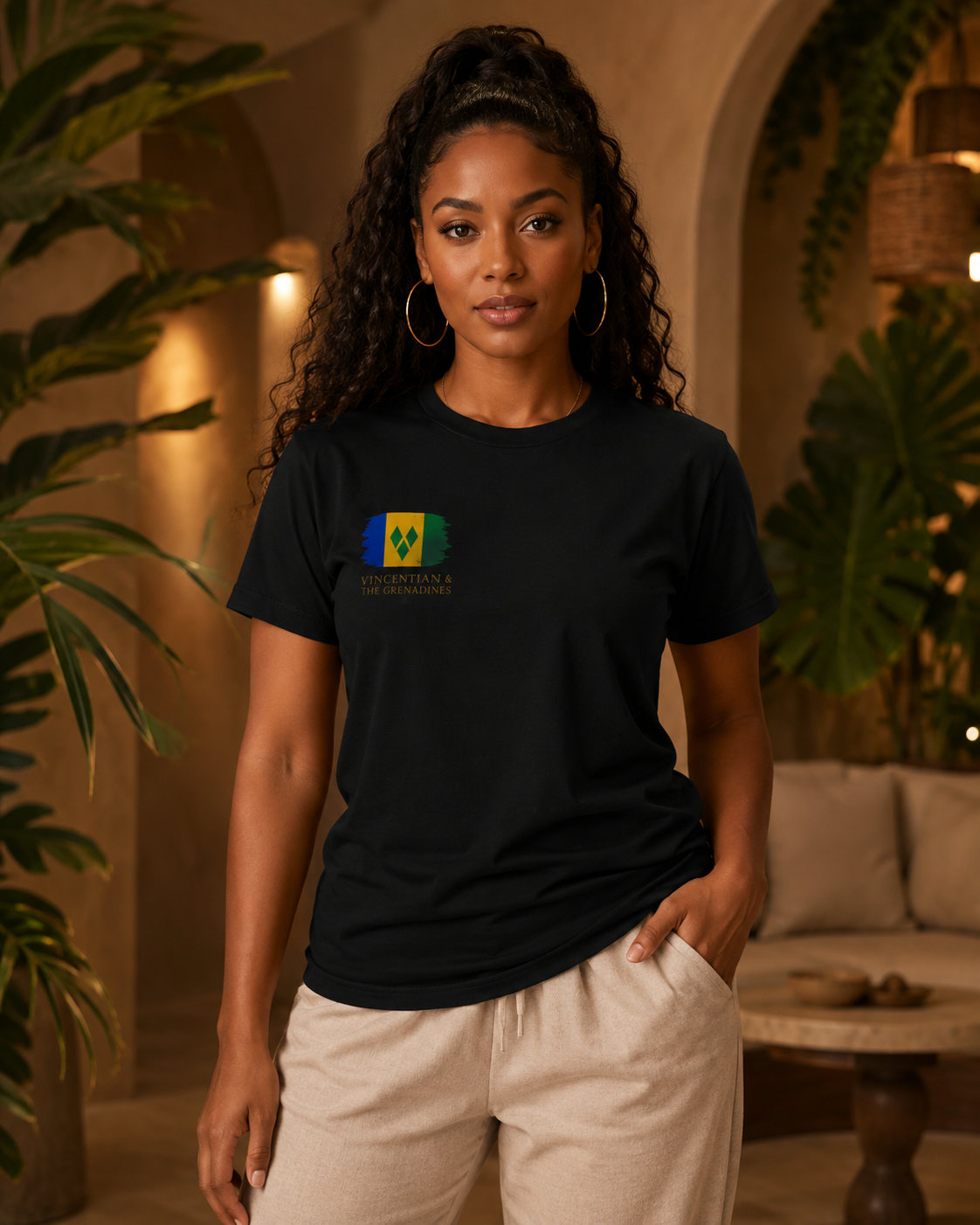 Vincy Pride — Saint Vincent & the Grenadines EAS Unisex T-Shirt