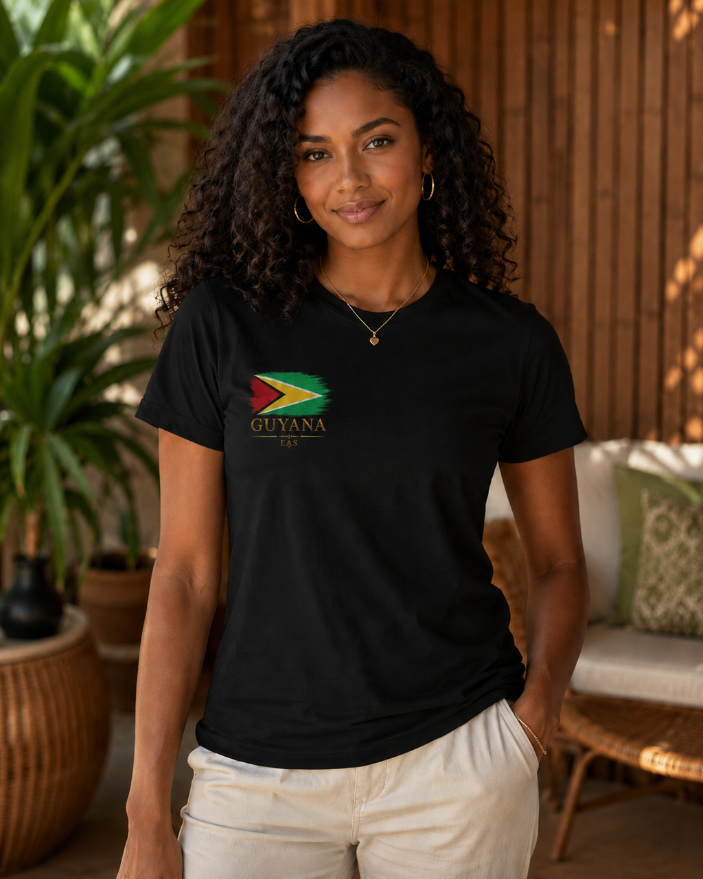 Many Waters, One People — Guyana EAS Unisex T-Shirt