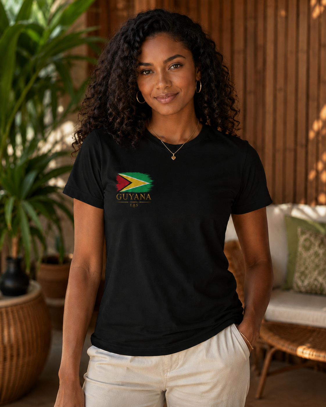 Many Waters, One People — Guyana EAS Unisex T-Shirt