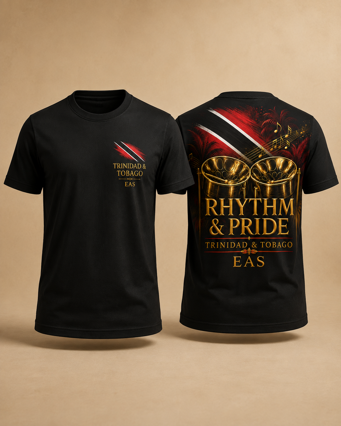 Rhythm & Pride — Trinidad & Tobago EAS Unisex T-Shirt