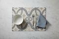 Indigo Weave Placemat — Flat Lay