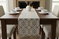 Indigo Weave Table Runner — Mockup Attempt 3