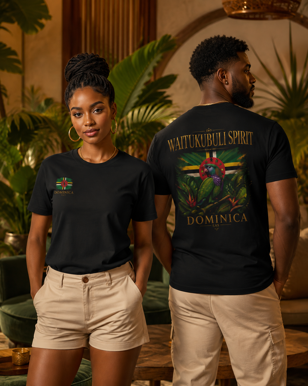 Waitukubuli Spirit — Dominica EAS Unisex T-Shirt