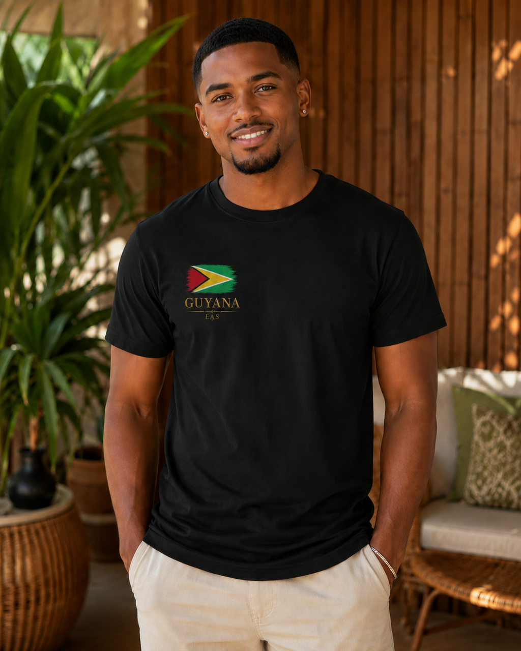 Many Waters, One People — Guyana EAS Unisex T-Shirt