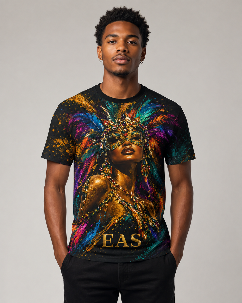 Carnival Spirit — EAS Wearable Art All-Over T-Shirt
