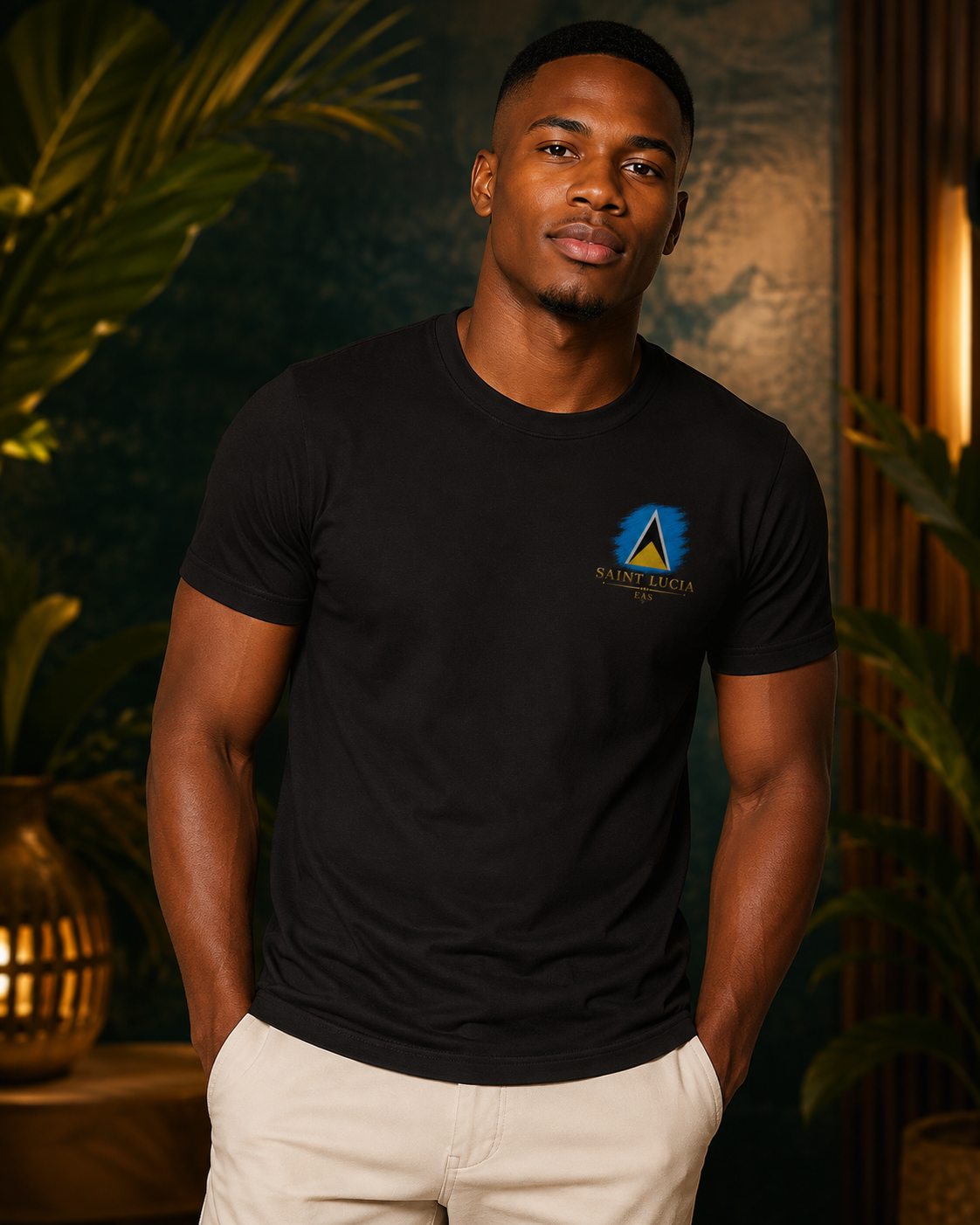 Piton Pride — Saint Lucia EAS Unisex T-Shirt
