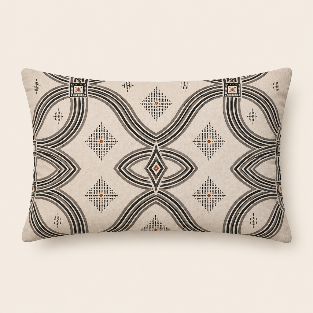 Zebra Rhythm – Monochrome Loom – Duvet Cover